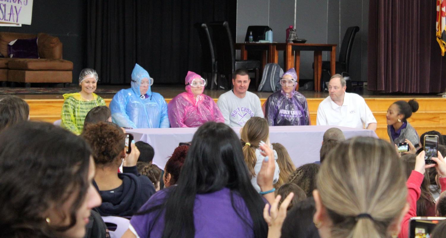 Teachers are set up for being pied.