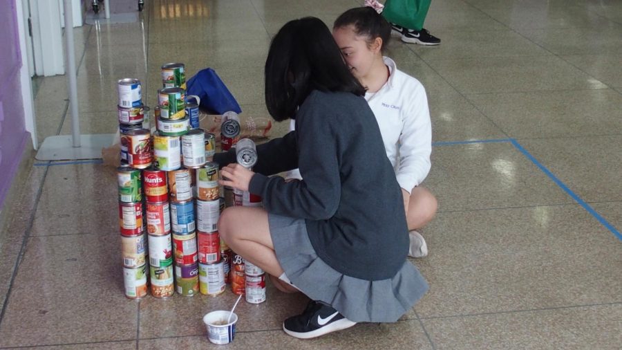 First annual can-struction contest