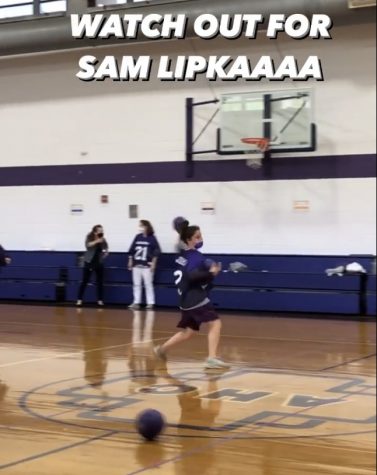 Sam Lipka dominating the Powder Puff Game!