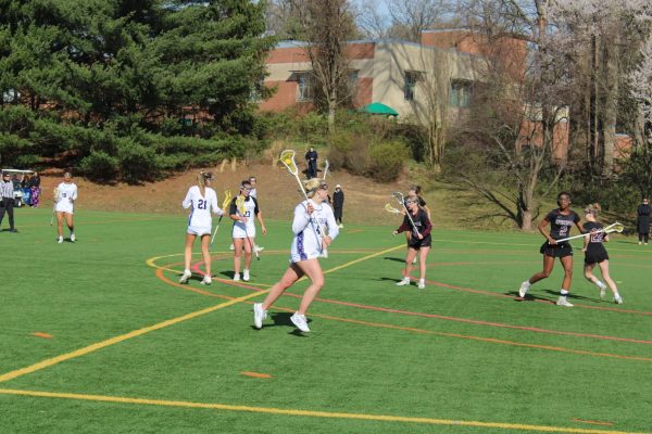 AHC seniors play their sport in the spring season on AHC field, about to begin their college journeys soon.